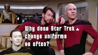 Why Does Star Trek Change Uniforms So Often Make It Work4 [upl. by Oiraved]