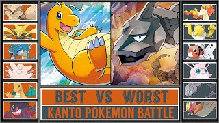 BEST Kanto Team vs WORST Kanto Team  Gen 1 Pokémon Battle [upl. by Ennaitak644]