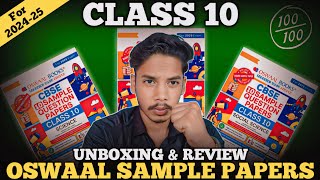 Oswaal Sample Papers For Class 10 202425  Honest Review  Best Sample Papers For CBSE Class 10 [upl. by Nroht306]