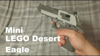 Mini LEGO Desert Eagle  Jims LEGO Guns [upl. by Lamarre7]