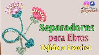 Separador de Libros Tejido a Crochet Emprendimiento Charlott Tejidos [upl. by Eisak]