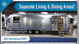 2024 Airstream International 30RB Twin  The Largest International Floorplan [upl. by Hitt]