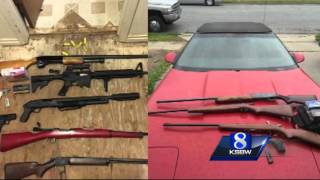 6 arrested in Salinas Prunedale as deputies make gun bust [upl. by Damahom]