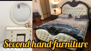 Second hand furniture bedroom set dressing table cupboard cheap price in Pakistan SaMsvlog123 [upl. by Ailel]