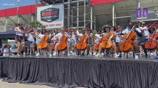 Blythewood Orchestra performs at NASCAR [upl. by Most]