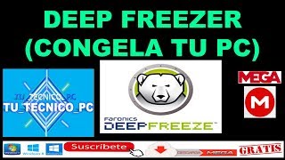 🔥DEEP FREEZER EN ESPAÑOL FULL CONGELA TU COMPUTADOR BIEN EXPLICADO 2018 WINDOWS XP 7 8 Y 10 🔥 [upl. by Betz]