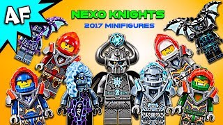 Lego Nexo Knights Minifigure Collection 2017 [upl. by Lindly154]