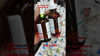 The ordinary multi peptide serum original vs fake shorts shortvideo ytshorts [upl. by Sirron]