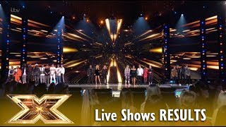 Live Shows Week 3 The Results Announcement UNEXPECTED  The X Factor UK 2018 [upl. by Eimam]