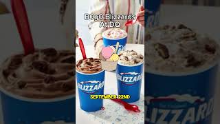 Dairy queen app has b0g0 blizzards from now until 922 dq blizzard bogo deal [upl. by Finegan]