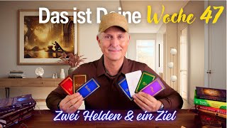 Tarot Wochenlegung 47  Die doppelte Kraft der 2 Helden [upl. by Merilyn6]