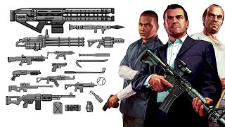 ¿Dónde encontrar TODAS LAS ARMAS DE GTA 5 [upl. by Saree395]