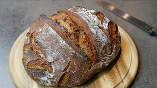 Papa backt Das knusprigste Roggensauerteigbrot der Welt  Lecker und so bekömmlich [upl. by Sundstrom]