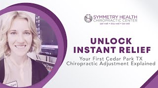 Unlock Instant Relief Your First Cedar Park TX Chiropractic Adjustment Explained [upl. by Yeniar]