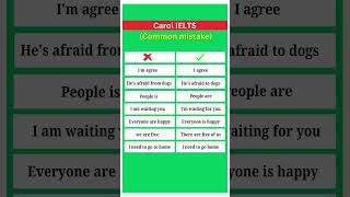 Common Mistakes in IELTS Writing speaking and listening [upl. by Salsbury811]