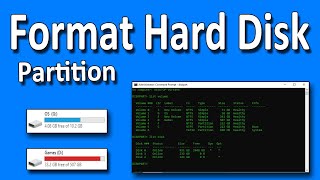 How To Format Hard Disk Completely Including All the Partition in Windows 10 [upl. by Maria378]