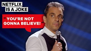 Sebastian Maniscalco Cant Wait to Spill Family Drama  Netflix Is A Joke [upl. by Cherish]