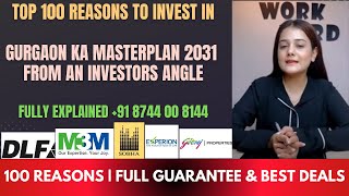 GURUGRAM MASTERPLAN 2031  DONT INVEST BEFORE YOU WATCH THIS VIDEO 8744008144 MYINVESTORSDEN [upl. by Resay]