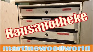 Hausapotheke  Medikamentenschrank  selber bauen  DIY [upl. by Yadrahs]