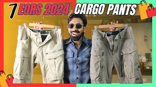 MYNTRA EORS 2024 Cargo pants ₹1500 Snitch Vs Roadster Vs Flying machine Vs Powerlook Vs SS etc [upl. by Abe569]