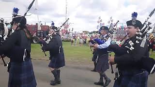 T BAGPIPES AND FAIR ORGAN AT NETLEY MARSH STEAM RALLY 2024 [upl. by Fevre96]