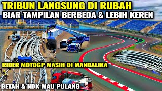 sirkuit mandalika hari ini setelah motoGP sukses amp untung besar makin berbenah lanjut pengerjaan [upl. by Fitalludba482]