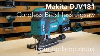 Makita DJV181 Cordless Brushless Jigsaw from Toolstop [upl. by Flanagan]