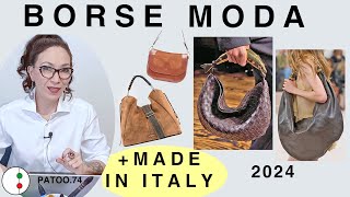 BORSE MODA TENDENZA INVERNO e Borse Pelle Made in Italy 2024 25 Patoo74 Accessori donna fall fashion [upl. by Laryssa]