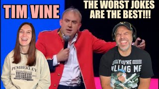 Tim Vine  The Worst Jokes Are Always the Best REACTION [upl. by Willdon]