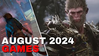 Ten Anticipated Games Releasing in August 2024 [upl. by Rosalba]