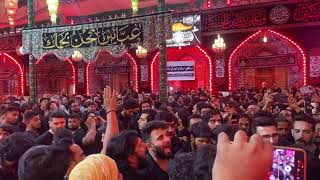 Jab mujhe aapke Qatil ne hai mara baba  Kazmi Brothers  Arbaeen 2022  Maula Abbas Haram [upl. by Yntruoc96]