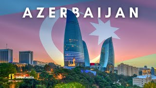 AZERBAIJAN  Azərbaycan  National Symbols  Azerbaijan National Anthem  Infoscentia [upl. by Kalikow]