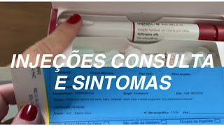 DIÁRIO FIV2 INJEÇÕES SINTOMAS E CONSULTAS [upl. by Anale417]