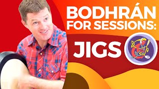 Expert Bodhran Lessons IRISH JIGS With Jim Higgins [upl. by Ro]