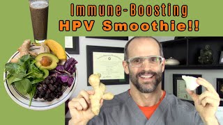 Immuneboosting HPV Smoothie Dr Nicks hack for treating cervical dysplasia and clearing HPV [upl. by Yartnoed]