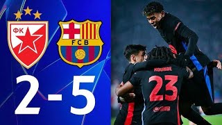 Champion League Barcelona full match highlights [upl. by Trinetta]