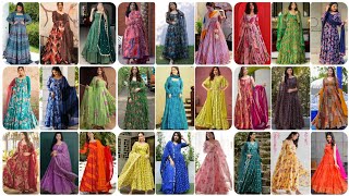 💕💕40 Beautiful Printed Anarkali Suit Design l Designer Printed Anarkali Suit Collection❤️ [upl. by Assyle]