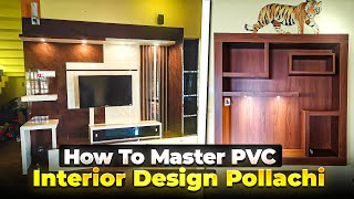 நம்ப முடியாத விலையில் Cheapest Interior Design Tamil  Home Decor  PVC Modular Kitchen  pollachi [upl. by Enyehc453]