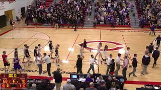 Cozad High School vs Holdrege High School Mens Varsity Basketball [upl. by Einafets]