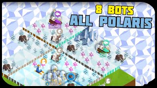 Polytopia But all 8 Opponents are the Polaris Tribe  The Battle of Polytopia Steam Beta Gameplay [upl. by Amelie]