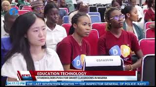 EDUCATION TECHNOLOGY STAKEHOLDERS PUSH FOR SMART CLASS ROOMS IN NIGERIA [upl. by Poirer]