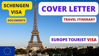 Writing A Cover Letter For Schengen Visa amp Travel Itinerary  Europe Cover Letter canvisapathway [upl. by Whetstone170]