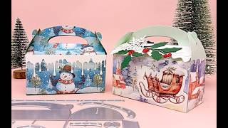 Prepare for Christmas Gifts  Treasure Chest Tutorial Alinacutle AlinaCraft christmasgift [upl. by Solita]