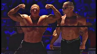 Scott Steiner VS Triple H Bodybuilding Posedown [upl. by Colwin483]