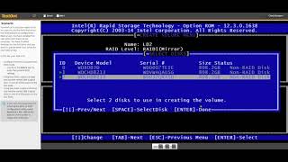 623  Prepare Disks for Install SETTING UP RAID ARRAYS [upl. by Alikee]