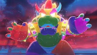 Bowsers Fury  Secret Final Rainbow Bowser Boss Fight HD [upl. by Arim]