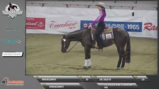 Futurity 2023  MARIA NIEDERMAYR amp CHIC SHELBY AV score 1415 [upl. by Brodeur]