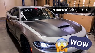 How to Vinyl Wrap a hood ft Vicrez Vinyl Wrap [upl. by Amabelle957]