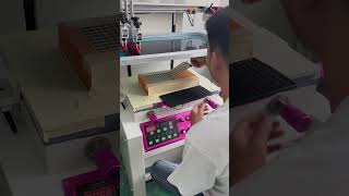 Chip screen printing machine IC memory module screen printing machine丝印机，移印机，丝网印刷机厂家直销 [upl. by Eudosia791]