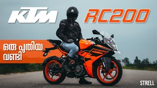 2022 KTM RC 200 Detailed Malayalam Review [upl. by Yereffej469]